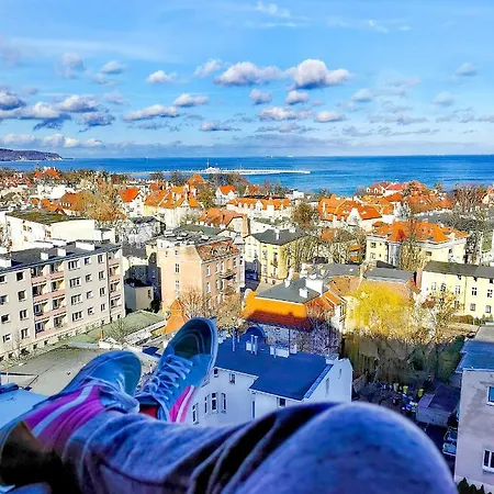 Przy Plaży Z Widokiem Na Morze Kwatera prywatna *