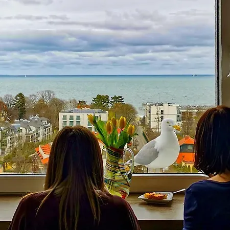 Przy Plaży Z Widokiem Na Morze