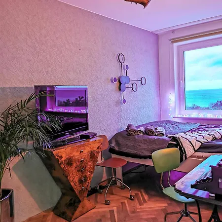 Przy Plaży Z Widokiem Na Morze Kwatera prywatna *