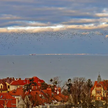 Przy Plaży Z Widokiem Na Morze