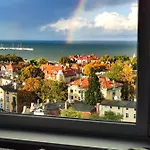 Przy Plazy Z Widokiem Na Morze Rum i privatbostad Sopot
