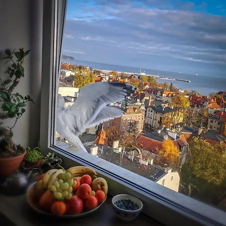 Przy Plazy Z Widokiem Na Morze Privatunterkunft