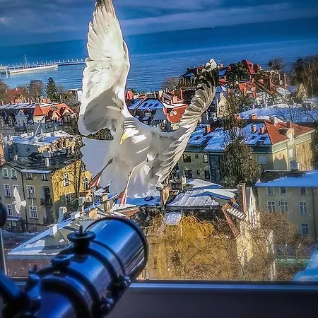 Ubytování v soukromí Przy Plazy Z Widokiem Na Morze Sopoty