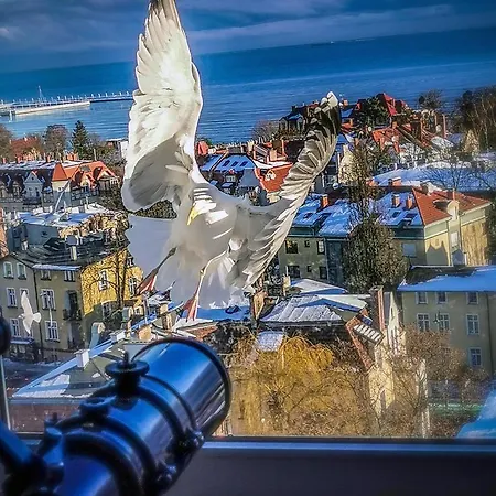 Homestay Przy Plazy Z Widokiem Na Morze Sopot