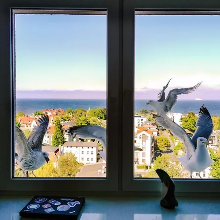 Privatunterkunft Przy Plazy Z Widokiem Na Morze