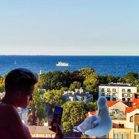 Ubytování v soukromí Przy Plazy Z Widokiem Na Morze