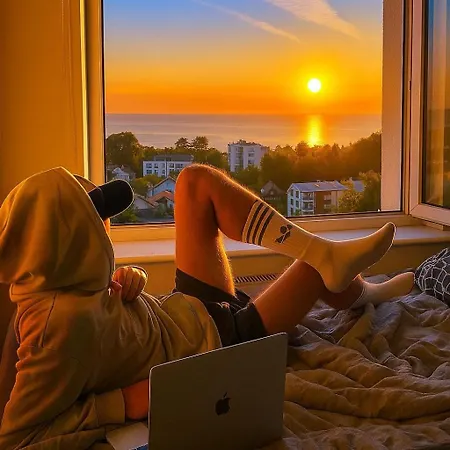 Przy Plazy Z Widokiem Na Morze * Сопот