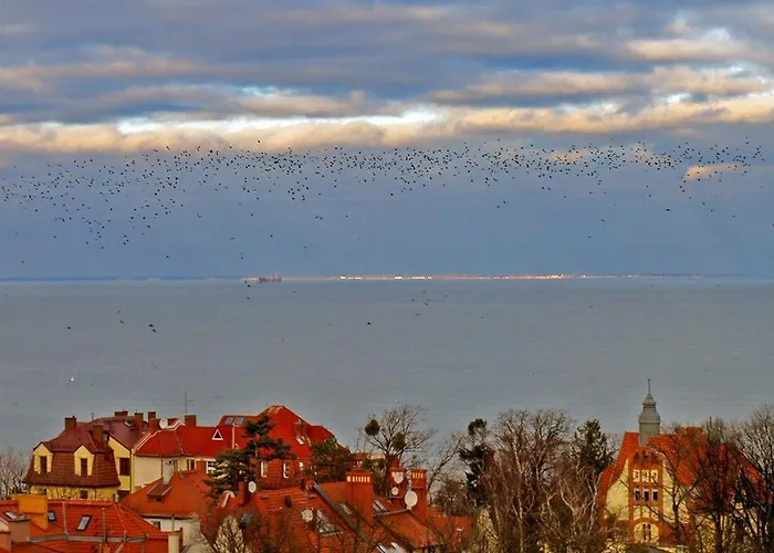 Przy Plazy Z Widokiem Na Morze